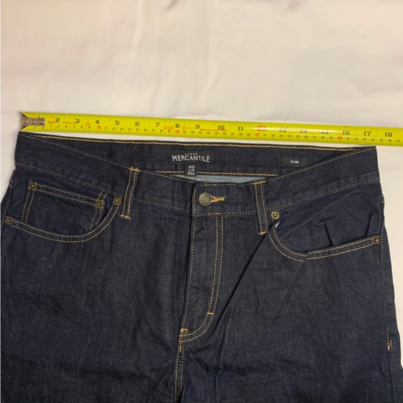 J.Crew men’s Mercantile Slim Fit Jeans 33/32 - Picture 7 of 8